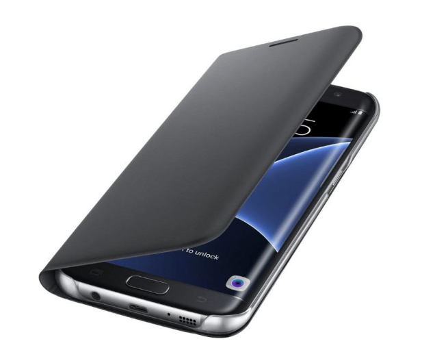 Samsung Flip Wallet do Samsung Galaxy S7 Edge czarny - 291560 - zdjęcie 3